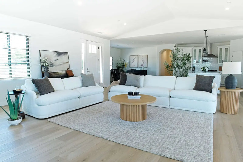 STRATUS06:Stratus Sofa & Loveseat, Styled
