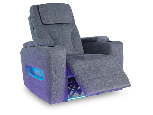 624951991:Studio Cave 2 Power Recliner, AngledOpen