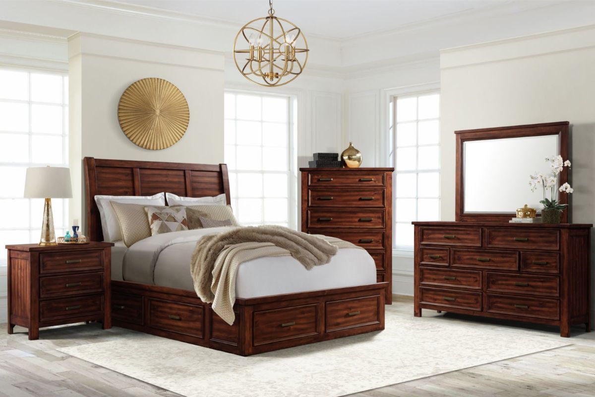 SULLIVANF:Sullivan Storage Bed & Dresser, 