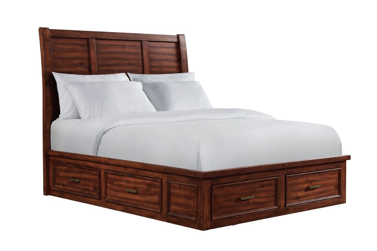 SULLIVANA:Sullivan Storage Bed, AngledAngle