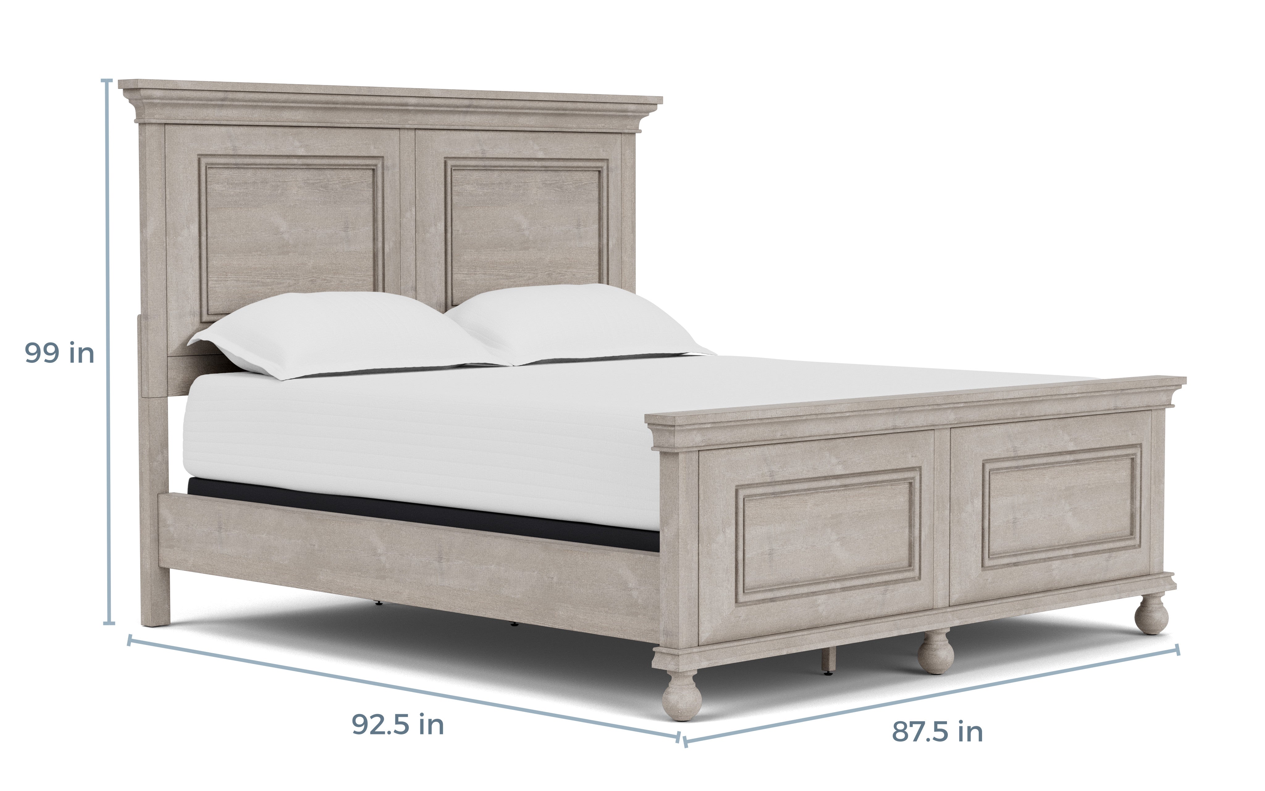 SUMMER003:Summer House Panel Bed, 