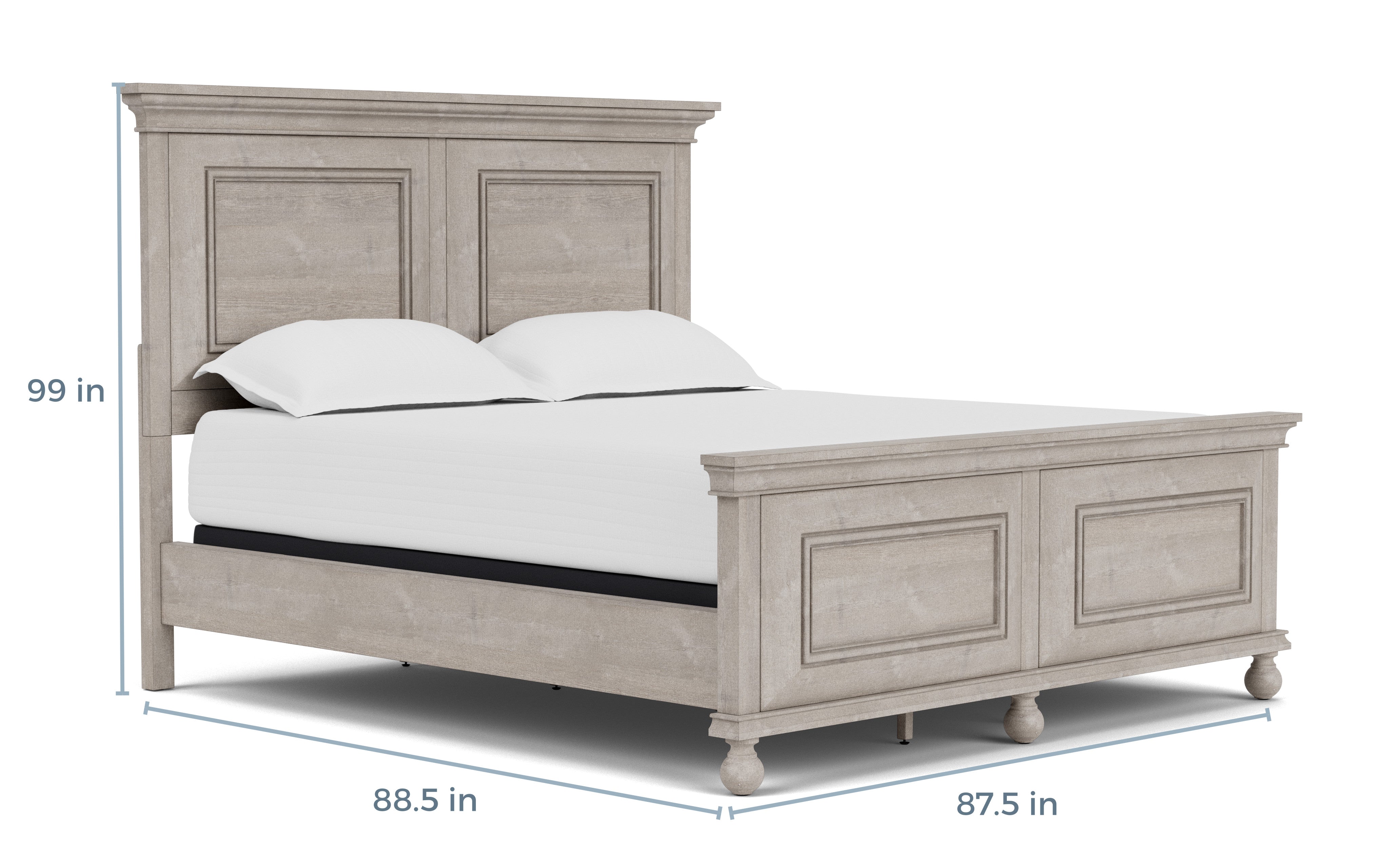 SUMMER006:Summer House Panel Bed, 