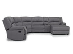 SYLAS0010:Sylas 6 Piece Reclining Chaise Sectional