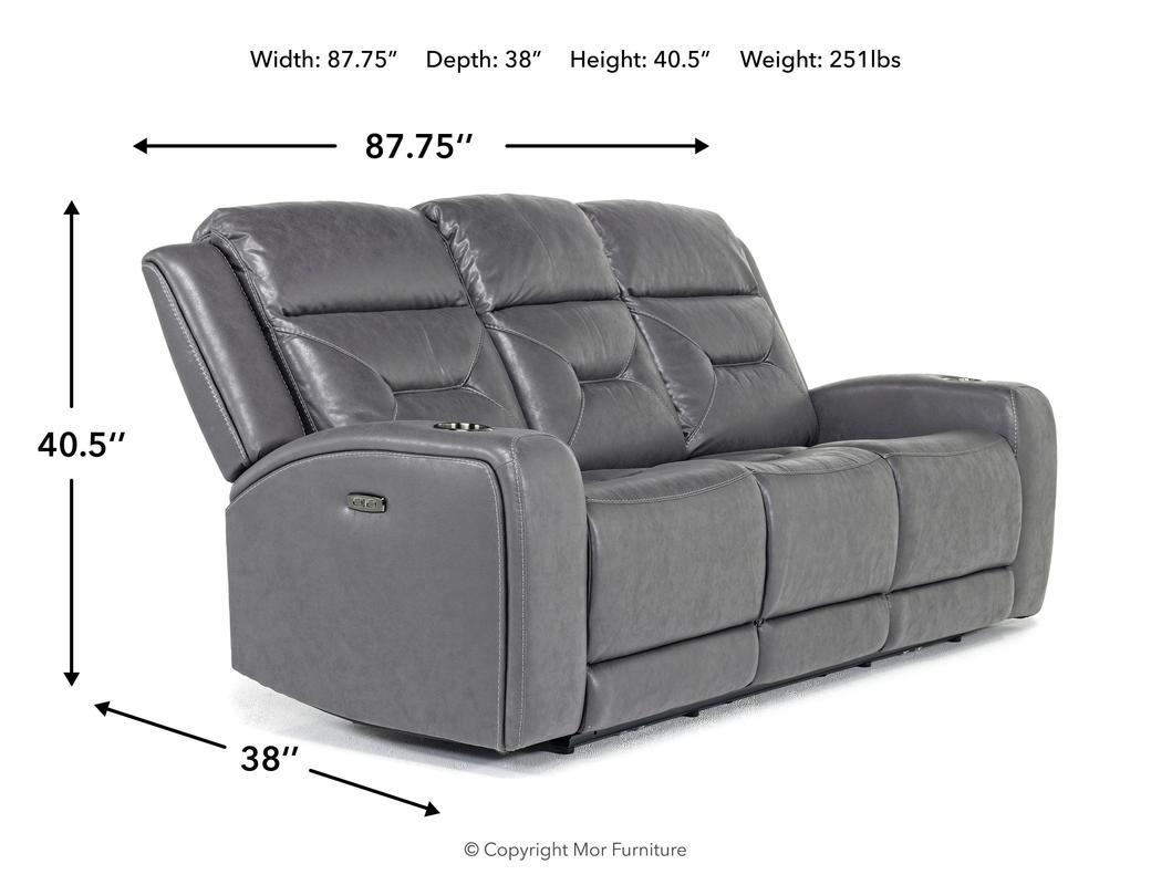 078182602:Tahoe 2 Power Sofa, 
