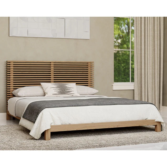 TANNER019:Tanner Platform Bed, Styled