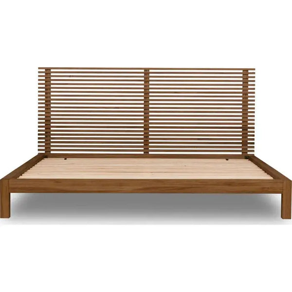 Tanner Platform Bed In Roux, Queen | Beds | Bedroom – Mor Furniture