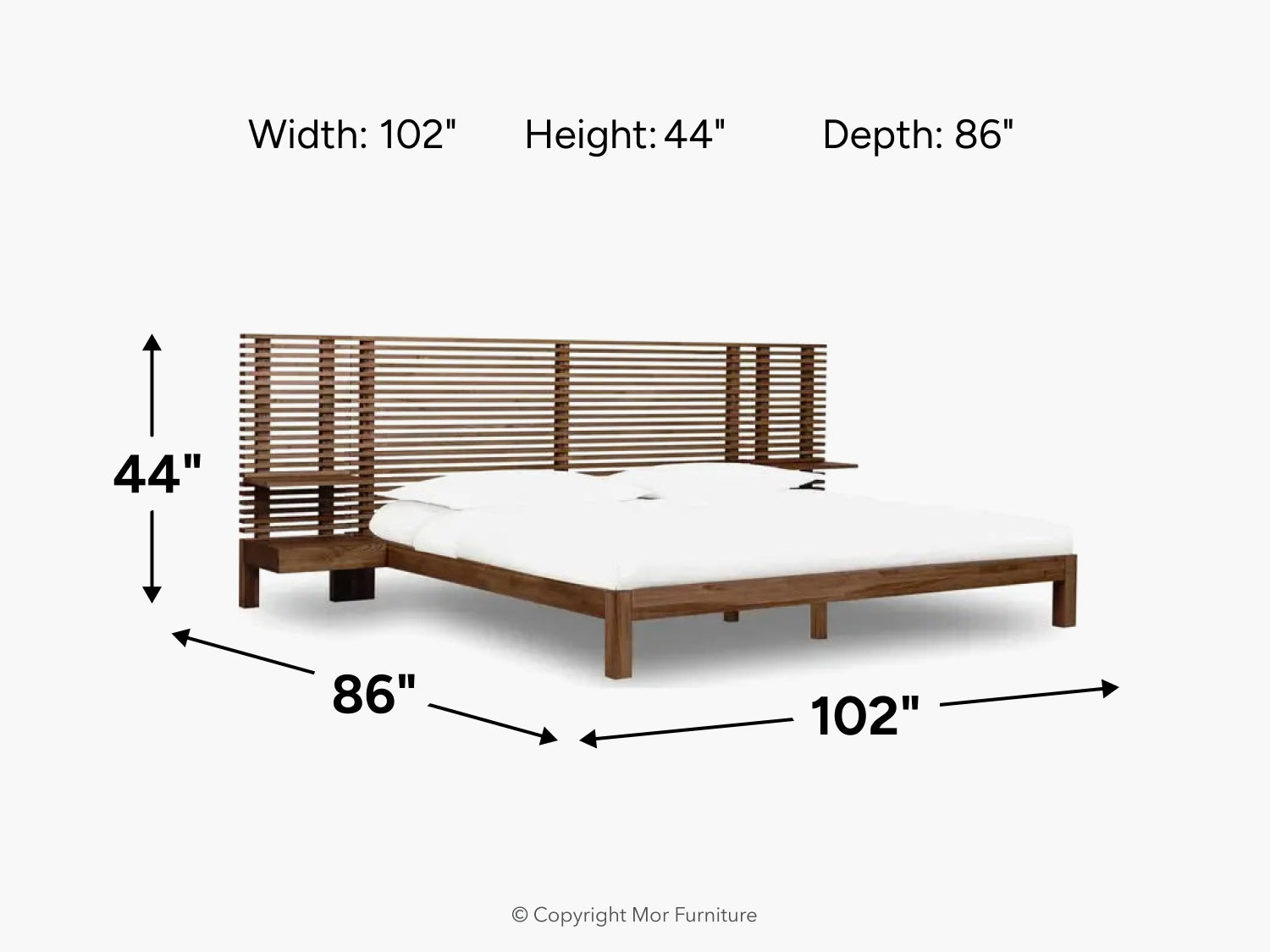 TANNER002:Tanner Wall Bed, 