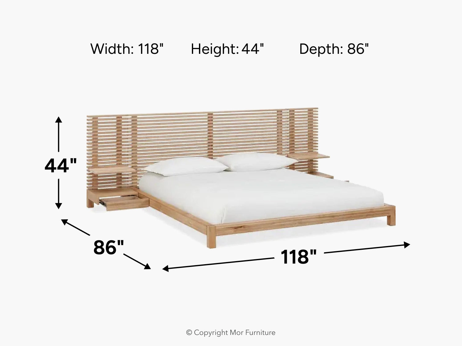 TANNER023:Tanner Wall Bed, 