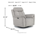 139858248:Tate Power Gliding Recliner, 