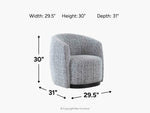 418876890:Tatum Swivel Chair, 