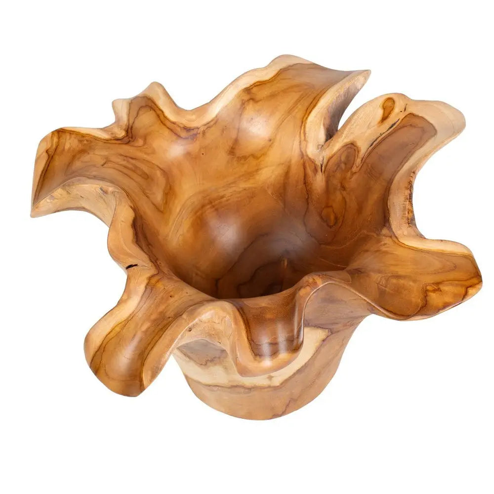 025624272:Teakflow Tray Or Canister, 
