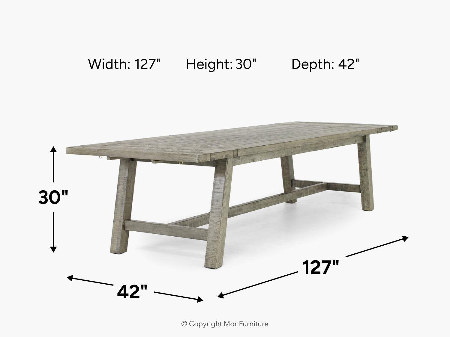 722428333:Telluride Dining Table, 