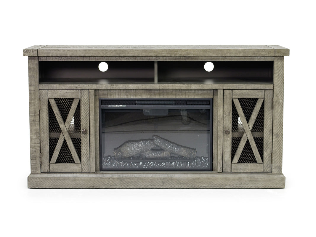 921224172:Telluride Fireplace Console, Front