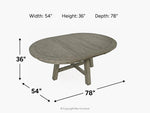 TELLURI10:Telluride Round Dining Table, 
