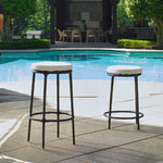 037014233:Thayer Outdoor Barstool, Styled