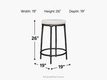 989788350:Thayer Outdoor Counter Height Stool, 