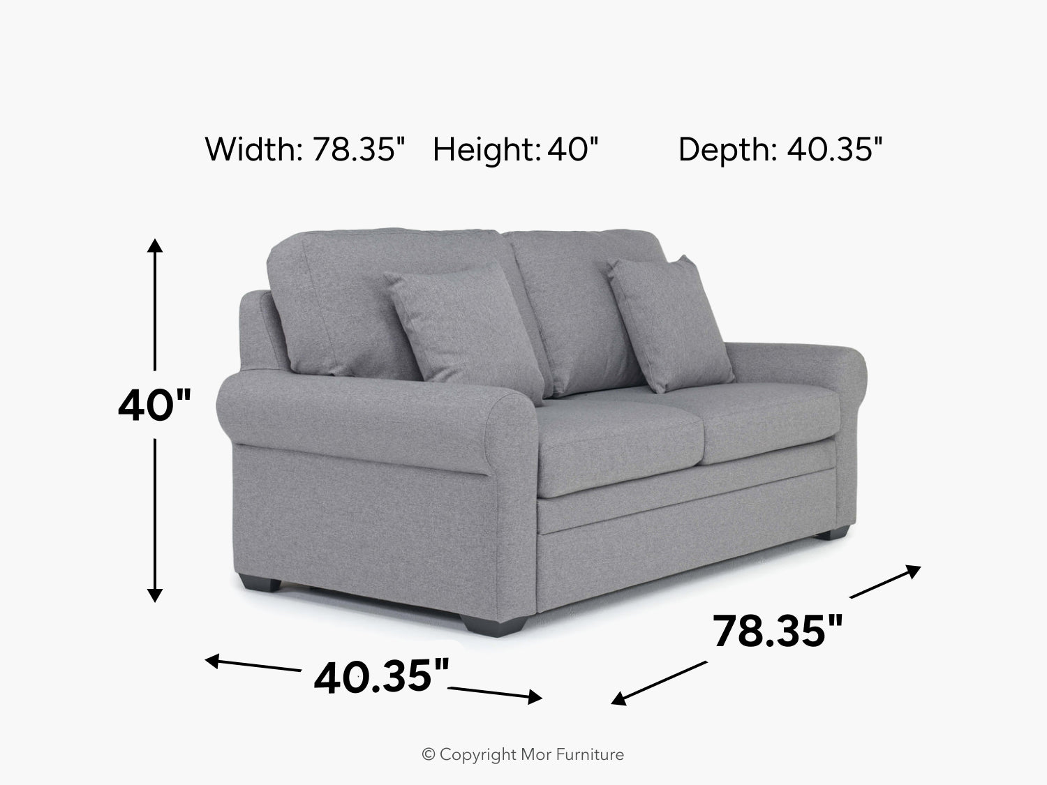 542475748:Tilda Full Sleeper Loveseat, 