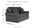 TILDA0001:Tilda Full Sleeper Sofa With G, 