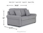 TILDA0003:Tilda Full Sleeper Sofa With G, 