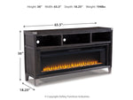 TODOEFRPL:Todoe Fireplace Console w insert