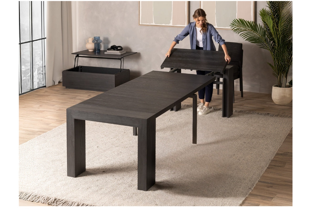 TRANSFM11:Transformer Dining Table & 4 C, 