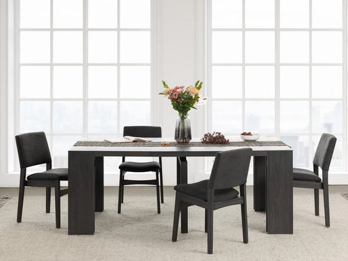 TRANSFM11:Transformer Dining Table & 4 C, Styled