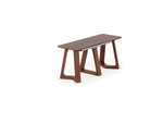 NOVADINE8:Transformer Nova Dining Table & 4 Stackable Chairs & Bench, 