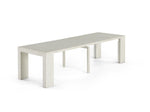 TRANSFM31:Transformer Dining Table & 4 Stackable Chairs, Angled