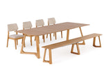 283716391:Transformer Nova Dining Bench, Angled