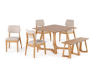 283716391:Transformer Nova Dining Bench, Angled