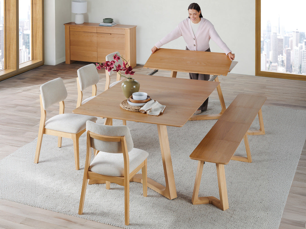 060186927:Transformer Nova Dining Table, Styled