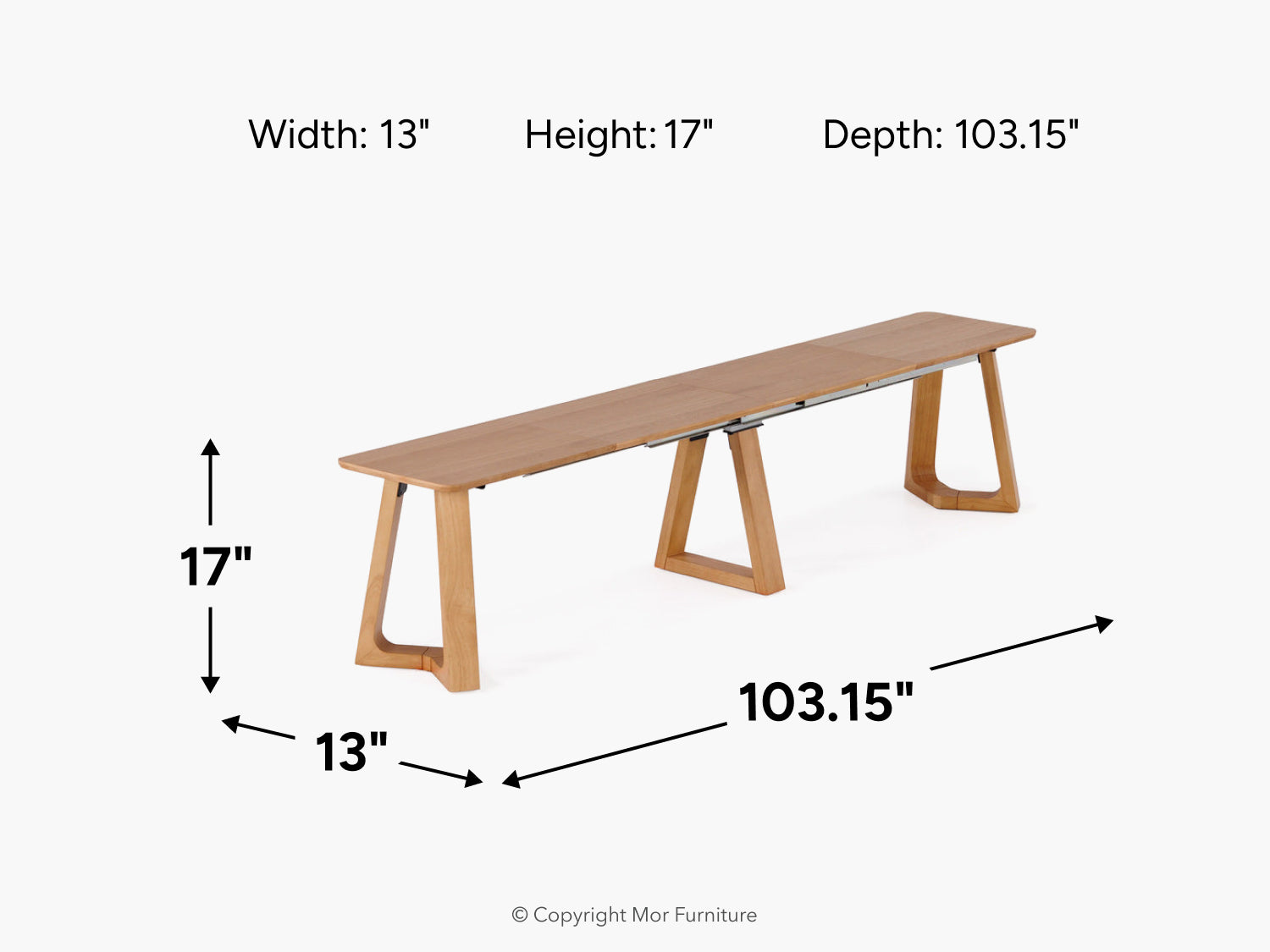 283716391:Transformer Nova Dining Bench, 