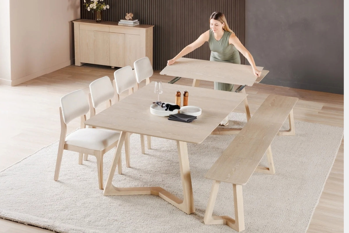670407542:Transformer Nova Dining Bench, Styled