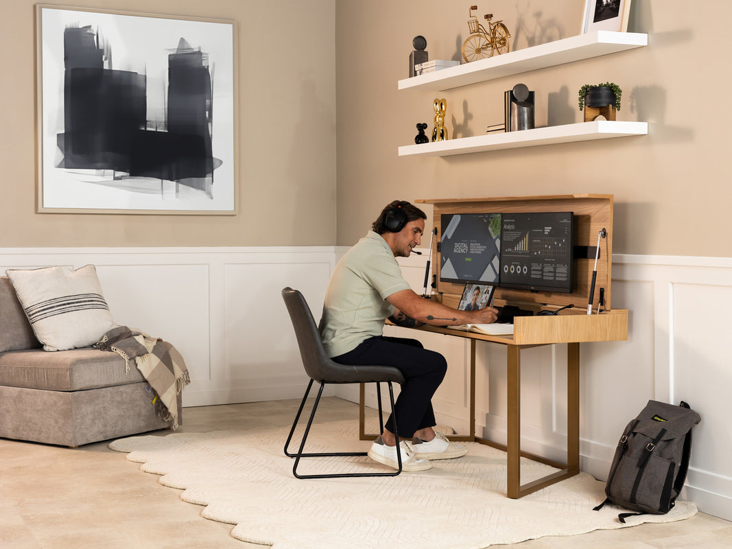 667709313:Transformer Office Desk, Styled
