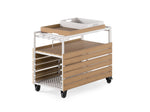 654813798:Transformer Outdoor Bar Cart, Angled