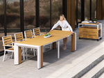 TRANSFP20:Transformer Outdoor Dining Table, Styled