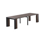 TRANSFP05:Transformer Outdoor Dining Table & 4 Chairs, Angled