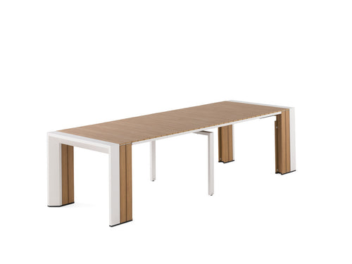 TRANSFP20:Transformer Outdoor Dining Table, Angled