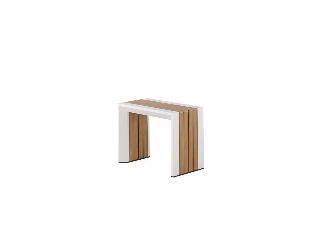 TRANSFP20:Transformer Outdoor Dining Table, Angled