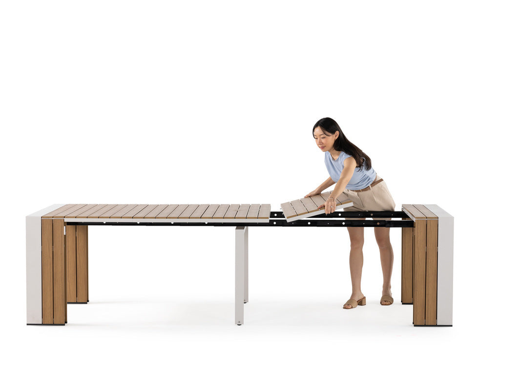 TRANSFP20:Transformer Outdoor Dining Table, Open