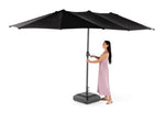 564337305:Transformer Patio Umbrella & Stand, Angled