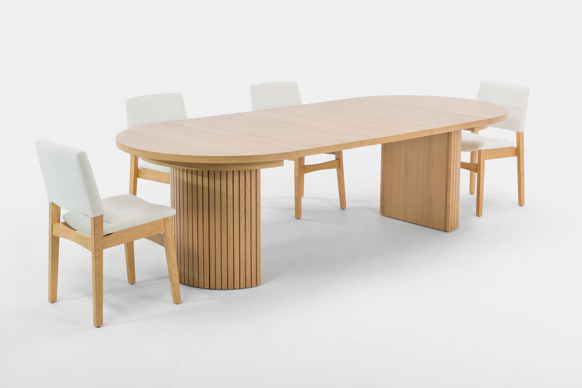 TRANSFM06:Transformer Round Extendable Table and 4 Chairs