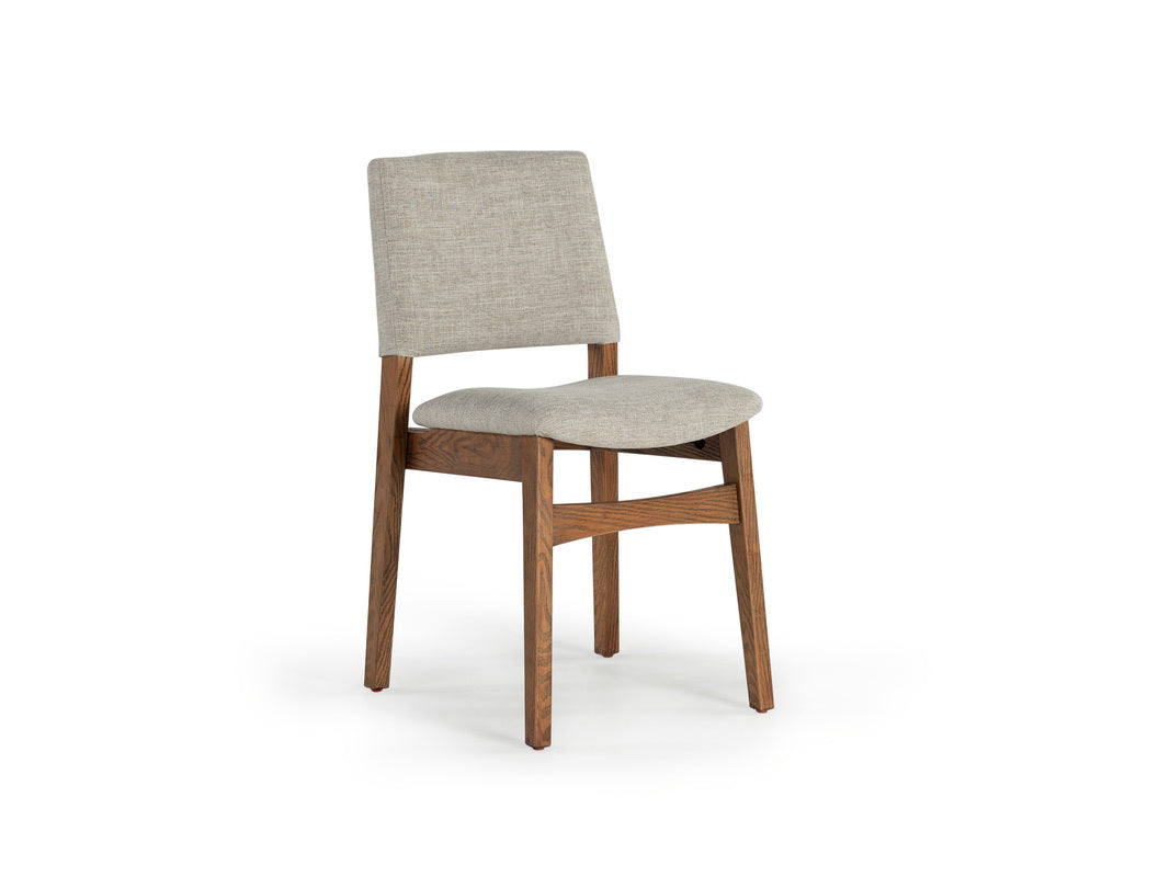 TRANSFM42:Transformer Dining Table & 4 Stackable Chairs & Bench, Angled