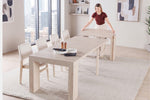 TRANSFM51:Transformer Dining Table & 4 Stackable Chairs, StyledSide