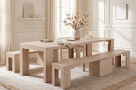 019260216:Transformer Dining Bench, Styled