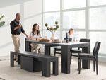 TRANSFM12:Transformer Dining Table & 4 C, 