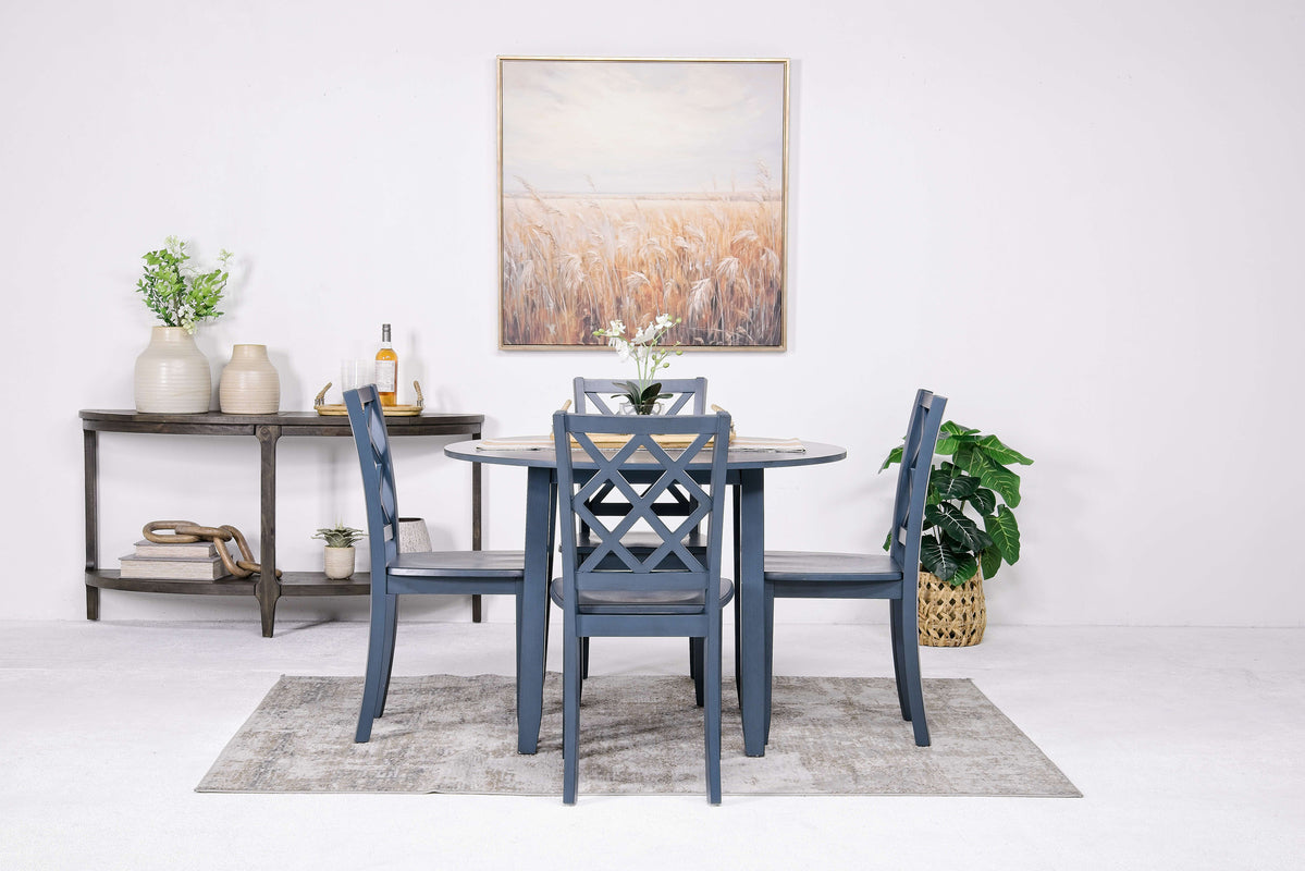 855183866:Trellis Round Dining Table, Styled