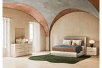TULLIA022:Tullia Upholstered Panel Bed W, Styled