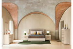 TULLIA022:Tullia Upholstered Panel Bed W, Styled