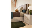TULLIA016:Tullia Upholstered Panel Bed W, Styled
